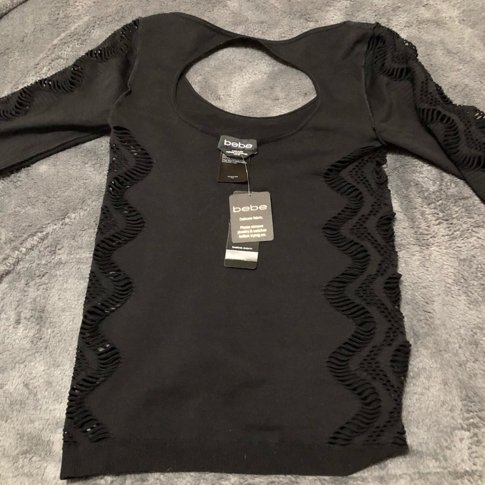 Bebe Cutout Top